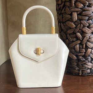 Ungaro off white vintage bag